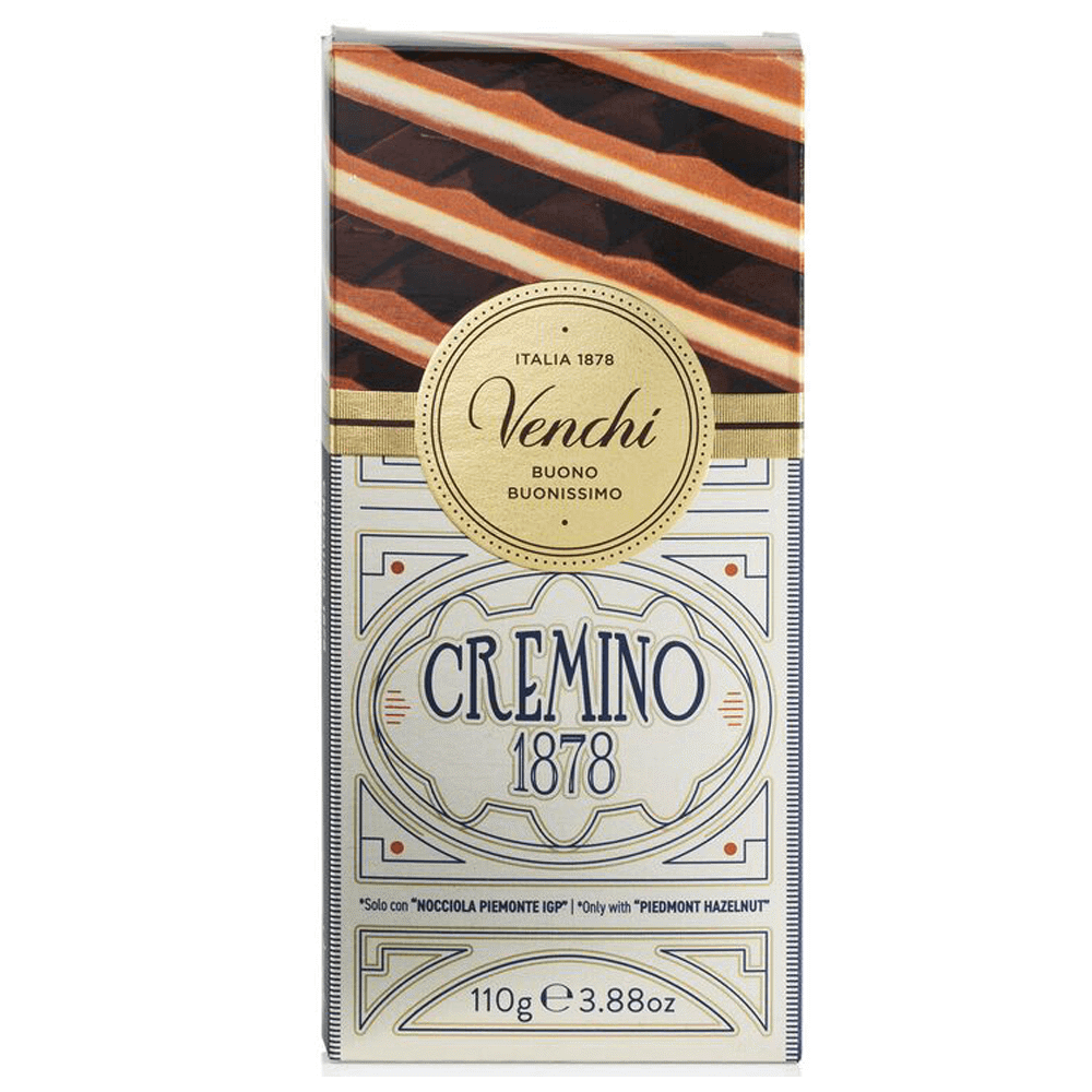 Venchi Cremino 1878 Almond and Chocolate Bar 110g